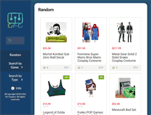 Tablet Screenshot of giftsforgamers.com